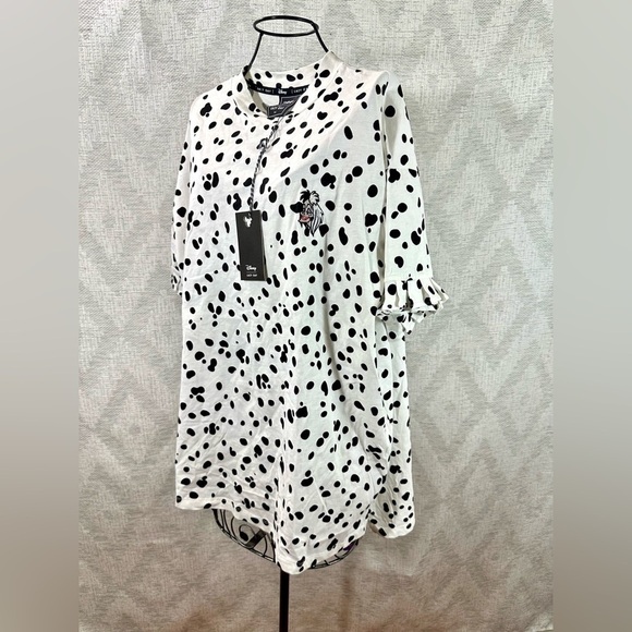 NWT Disney x Lazy Oaf one size 101 dalmation tunic - Picture 13 of 15